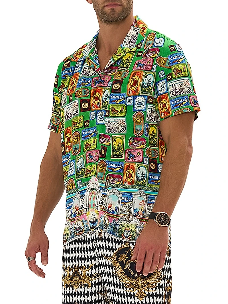 Saldomar Short-Sleeve Camp Shirt