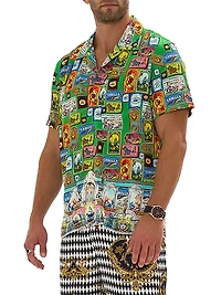 Saldomar Short-Sleeve Camp Shirt