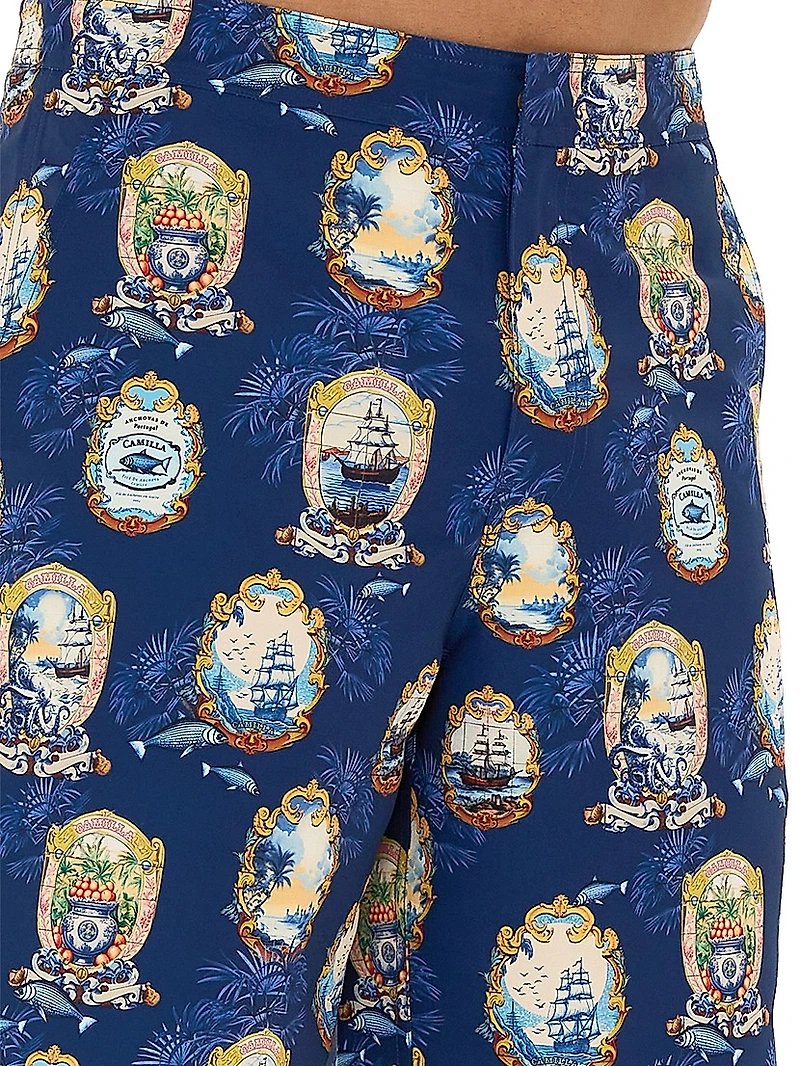 Song Of Saint Anthony Trail Shorts