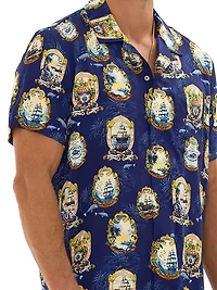 Song Of Saint Anthony Short-Sleeve Camp Shirt