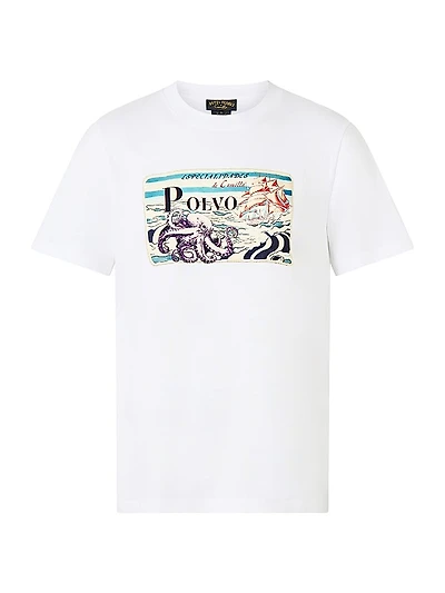 Salty Splendour Relaxed Cotton T-Shirt
