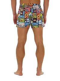 Saldomar Printed Drawstring Swim Shorts