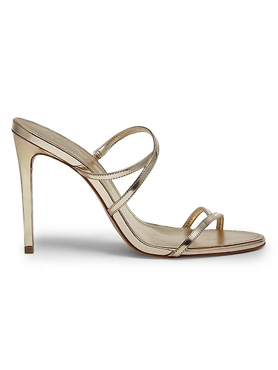 Diana 100MM Metallic Stiletto Sandals