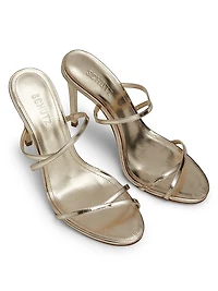 Diana 100MM Metallic Stiletto Sandals