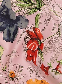 Mackenzie Floral Sleeveless A-Line Minidress