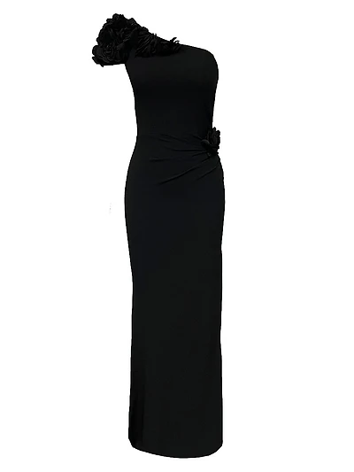 Aubrielle Asymmetric Gown