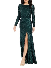 Mischa Sequined Gown