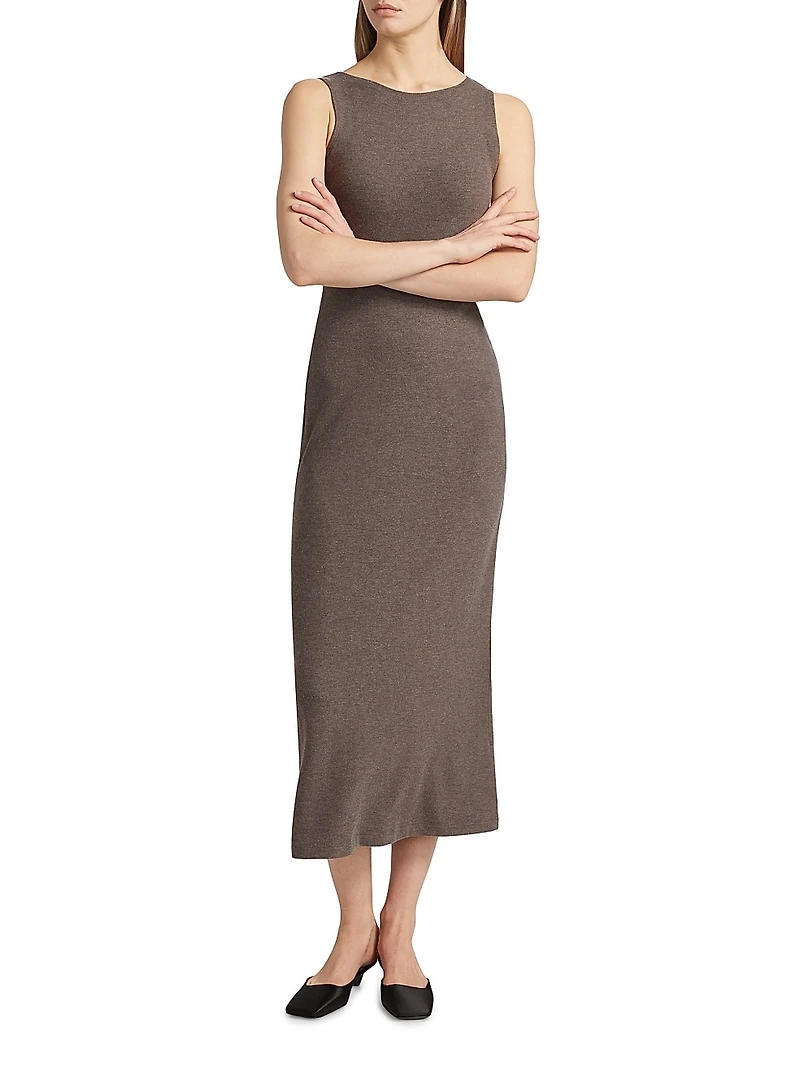 Lauren Sleeveless Midi-Dress