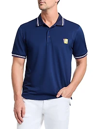 Poker Night Piqué Knit Polo Shirt