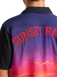Sunset Rally Woven Button-Front Shirt