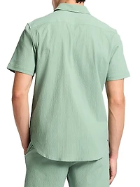 Thresher Woven Button-Front Shirt