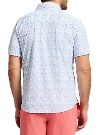 Riptide Stretch Button-Front Shirt
