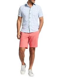 Riptide Stretch Button-Front Shirt