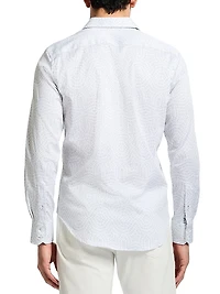 Figueroa Abstract Stretch-Cotton Shirt