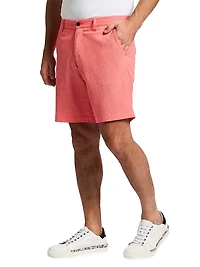Thresher Stretch-Cotton Shorts