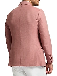 Mclaine Wool-Blend Single-Breasted Blazer