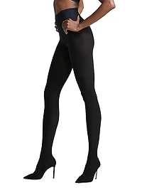 2-Pack Opaque Matte Tights