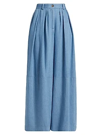 Just A Pinch Stona Denim Flared Pants