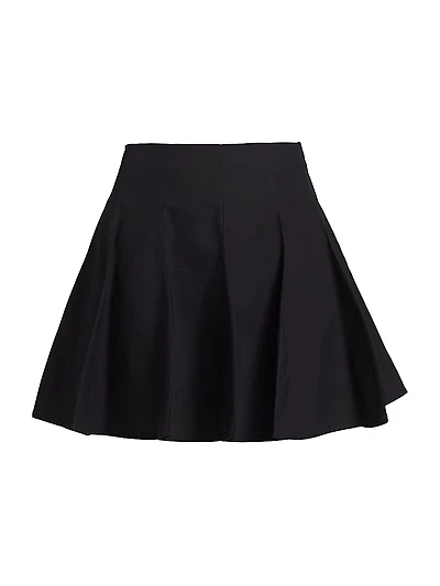 Just A Pinch Ellis Pleated Miniskirt