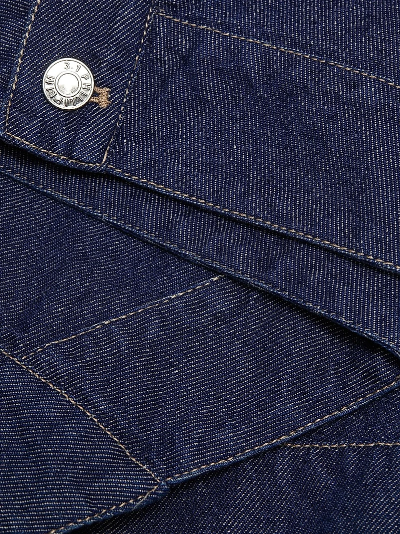 French Terry & Denim Mix Media Dress