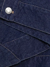 French Terry & Denim Mix Media Dress