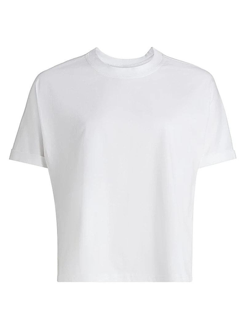 Floral Collage Crewneck T-Shirt