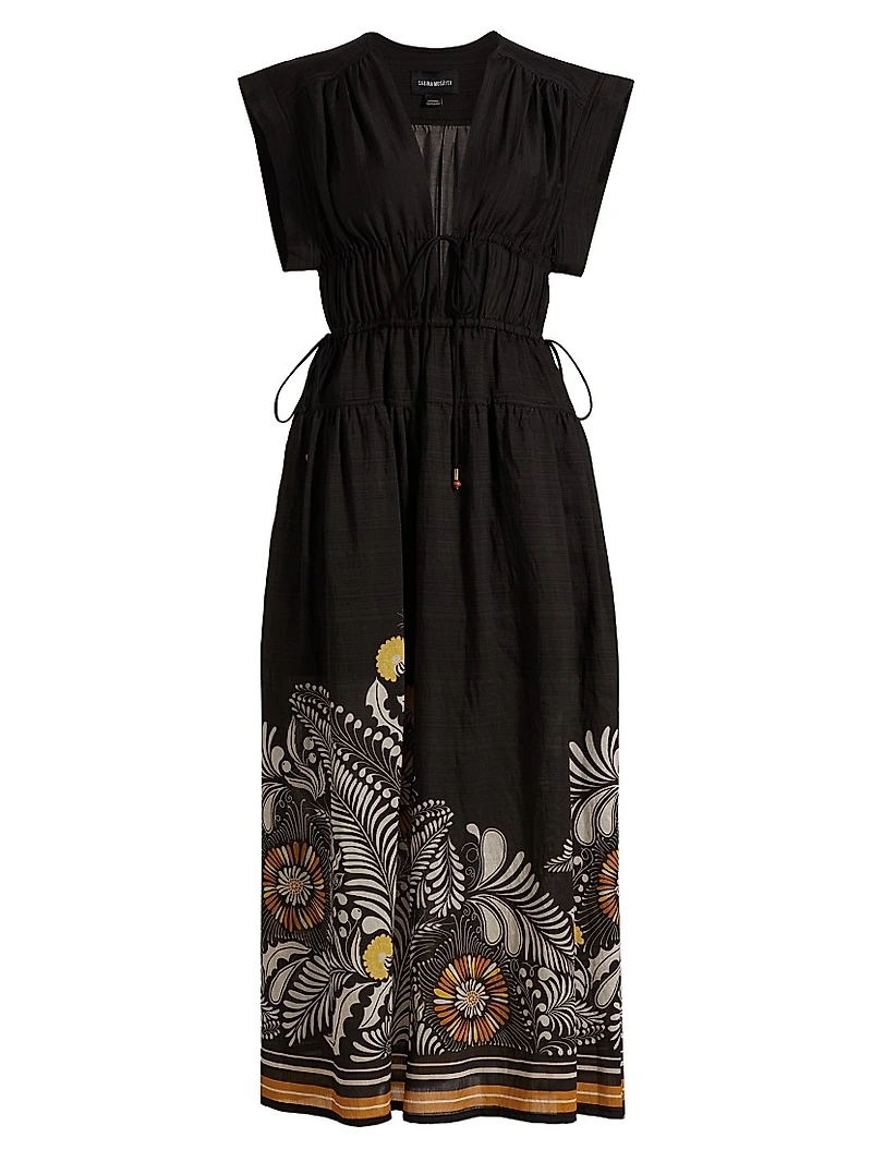 Oria Printed Woven Dress