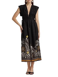 Oria Printed Woven Dress
