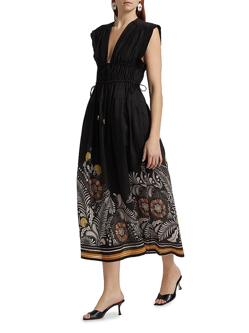 Oria Printed Woven Dress