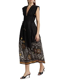 Oria Printed Woven Dress