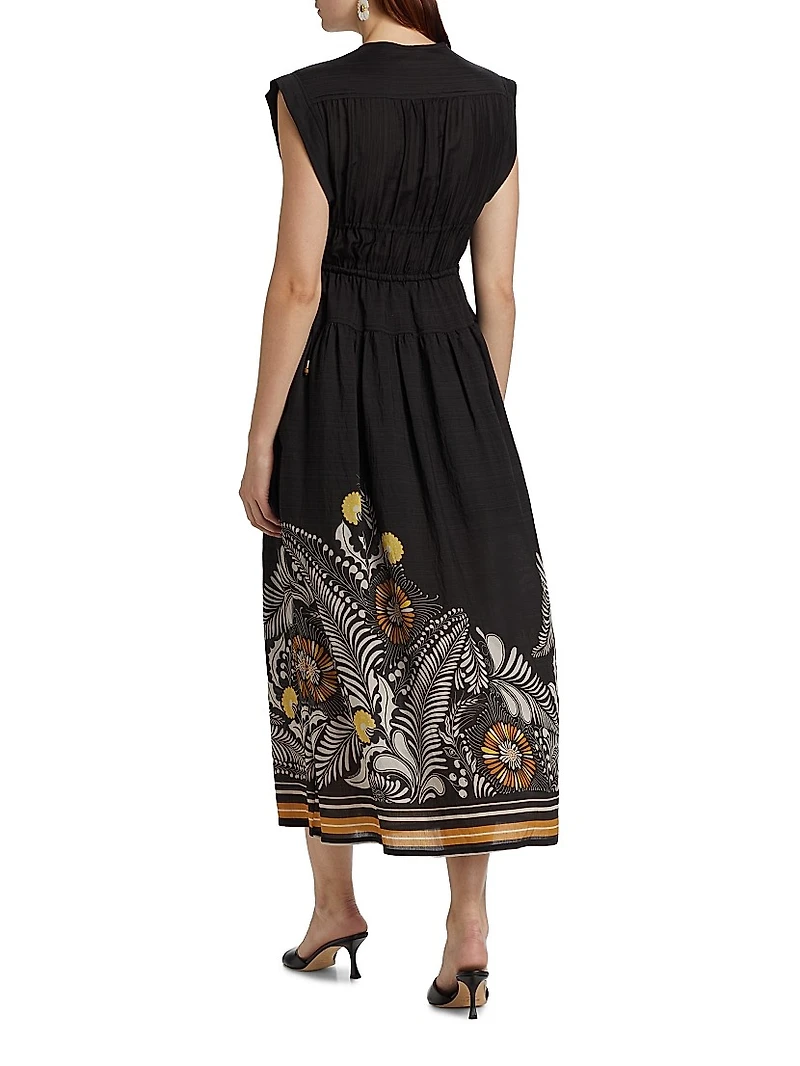 Oria Printed Woven Dress