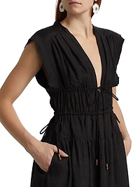 Oria Printed Woven Dress