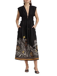 Oria Printed Woven Dress