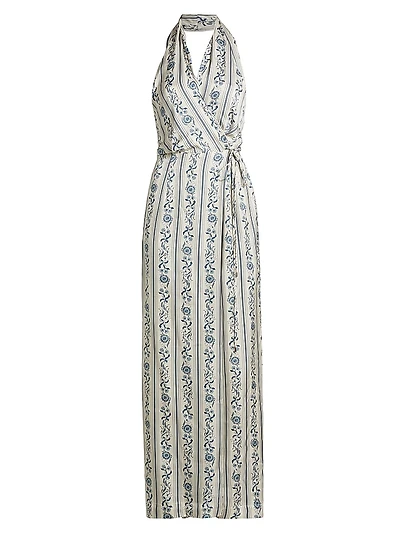 Alesia Printed Wrap Dress
