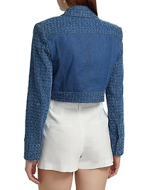 Ari Cropped Denim Jacket