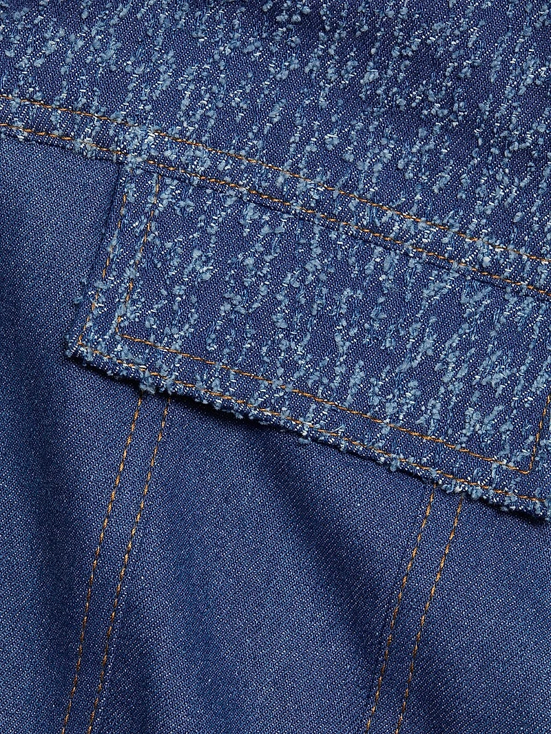 Ari Cropped Denim Jacket