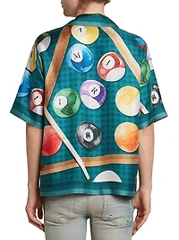 Billiards Silk Bowling Shirt