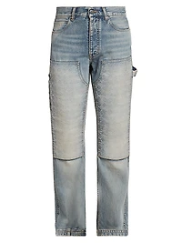 Ma Quad Debossed Carpenter Jeans