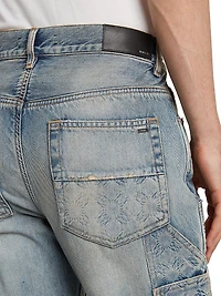 Ma Quad Debossed Carpenter Jeans