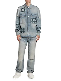 Ma Quad Debossed Carpenter Jeans