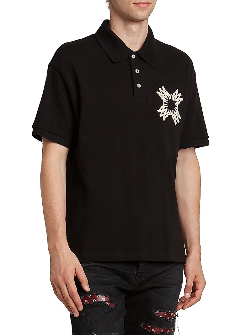 Ma Quad Cotton Polo Shirt
