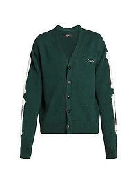 Bones Cotton V-Neck Cardigan