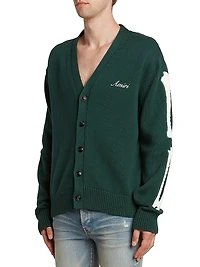 Bones Cotton V-Neck Cardigan