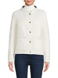 Matte To Shiny Reversible Down Jacket