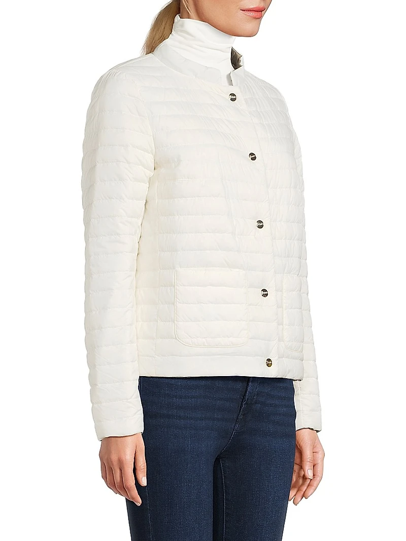 Matte To Shiny Reversible Down Jacket