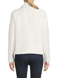 Matte To Shiny Reversible Down Jacket