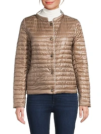 Matte To Shiny Reversible Down Jacket