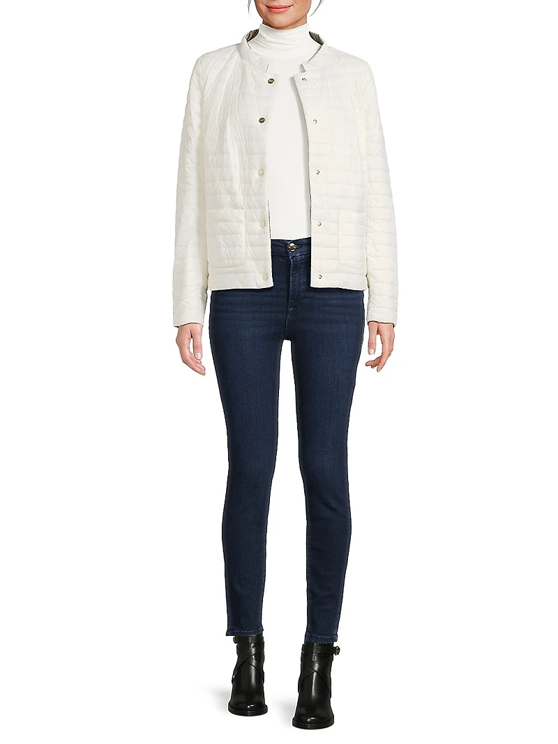 Matte To Shiny Reversible Down Jacket