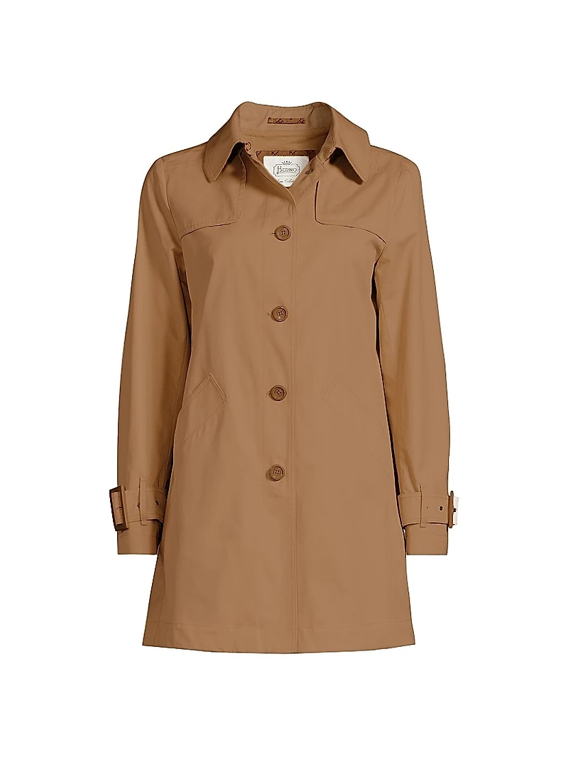 Delon Cotton Trench Jacket