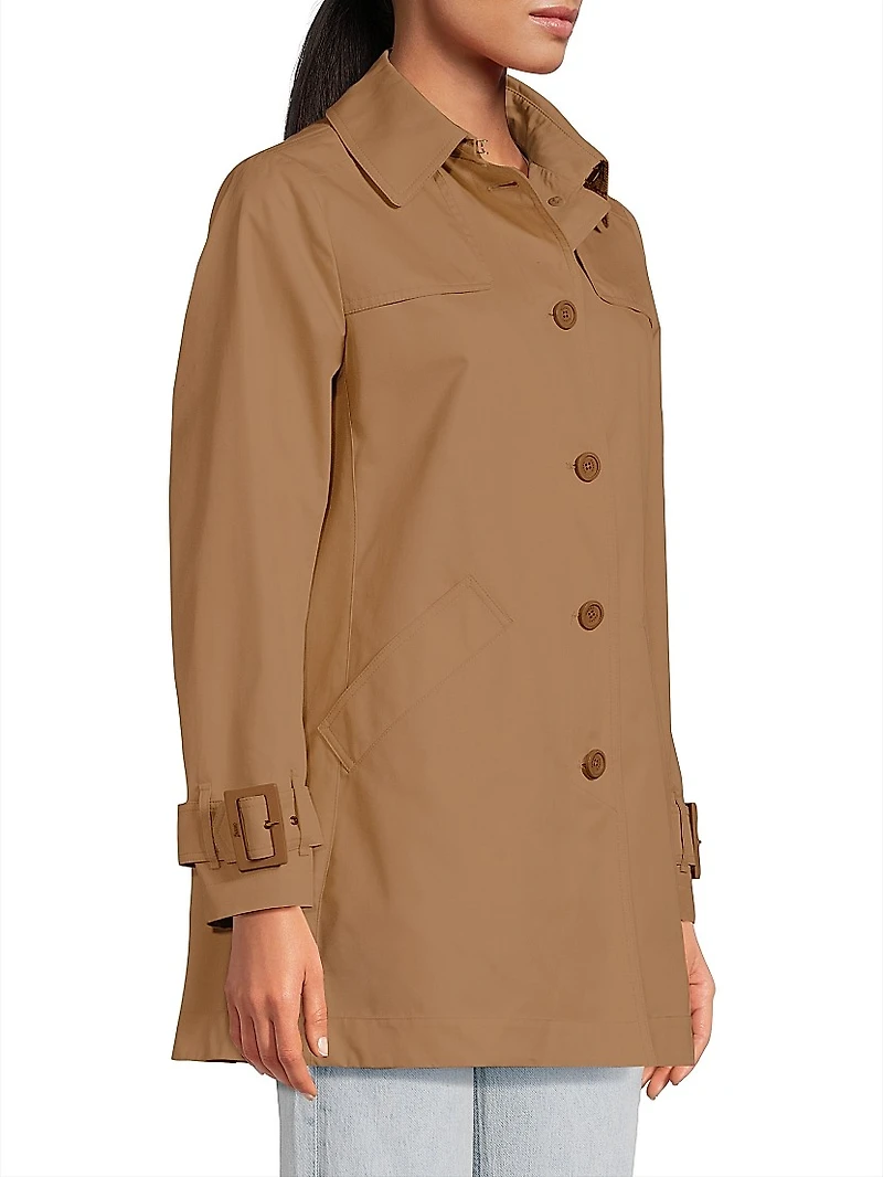 Delon Cotton Trench Jacket
